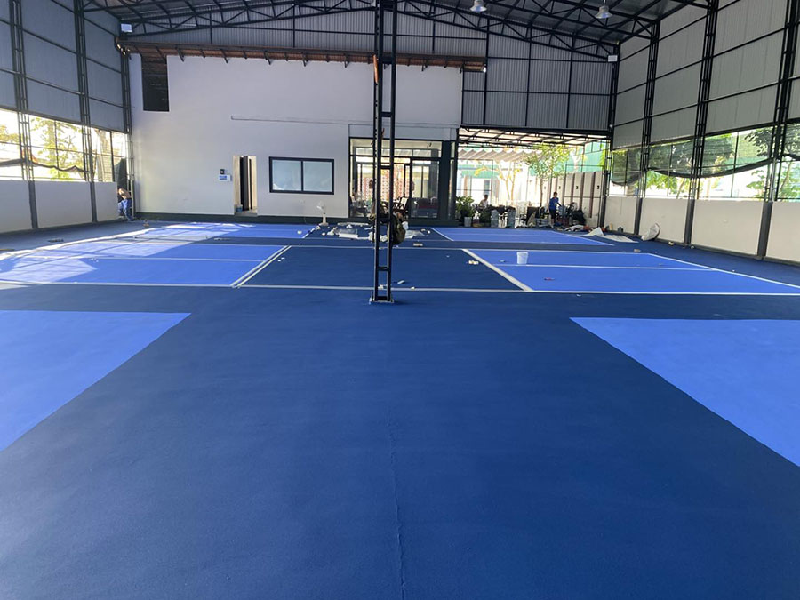 Thi công cụm sân Pickleball Dattma Quán Hành Nghi Lộc