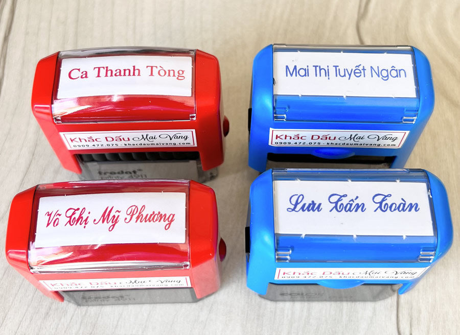 Dịch vụ khắc dấu lấy ngay H&agrave; Tĩnh