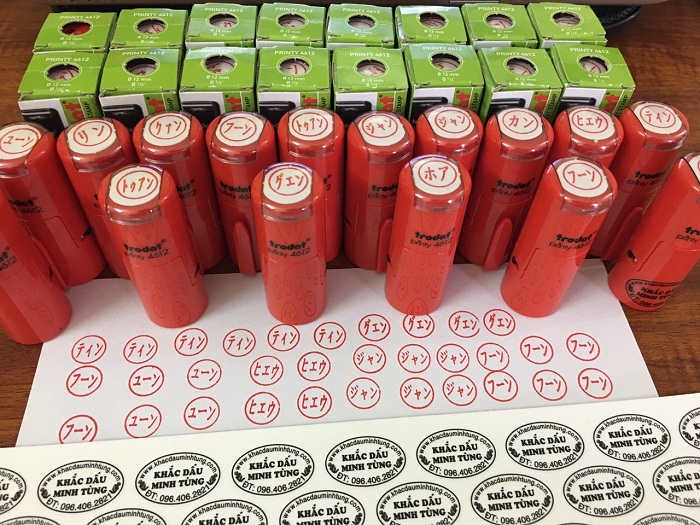 Dịch vụ khắc dấu lấy ngay H&agrave; Tĩnh