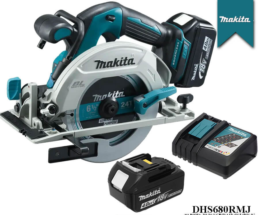 Máy cưa điện đĩa dùng pin Makita DHS680RMJ
