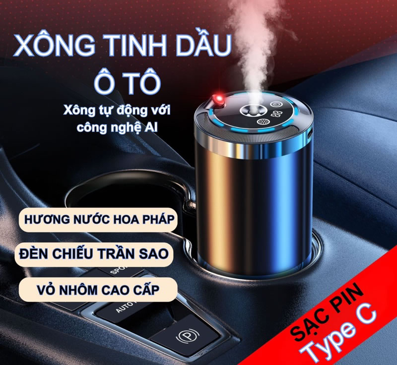 M&aacute;y x&ocirc;ng phun tinh dầu &ocirc; t&ocirc; Vinh Nghệ An