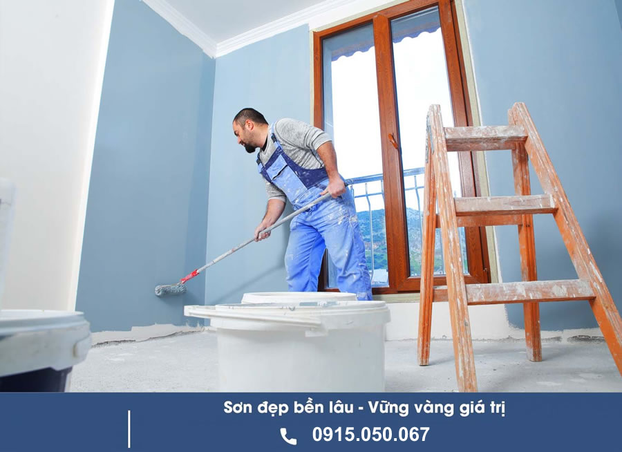 Dịch vụ sơn sửa nhà mới cũ Vinh Nghệ An