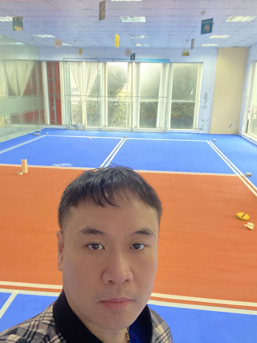 Thi công sân Pickleball Vietinbank Mai Hắc Đế, TP Vinh